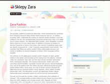 Tablet Screenshot of esklepyzara.wordpress.com