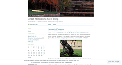 Desktop Screenshot of greatminnesotagolf.wordpress.com