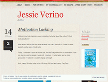 Tablet Screenshot of jessieverino.wordpress.com