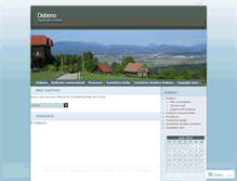 Tablet Screenshot of dobeno.wordpress.com