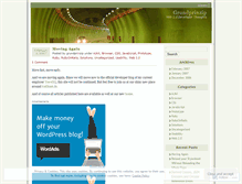 Tablet Screenshot of grundprinzip.wordpress.com