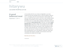 Tablet Screenshot of hitarywu.wordpress.com