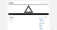 Desktop Screenshot of creadief.wordpress.com