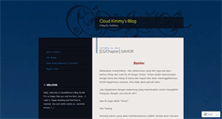 Desktop Screenshot of cloudkimmy.wordpress.com