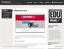Tablet Screenshot of nautical8.wordpress.com