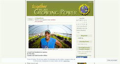 Desktop Screenshot of growingpower.wordpress.com