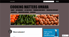 Desktop Screenshot of cookingmattersomaha.wordpress.com