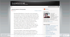Desktop Screenshot of laexcepciondelaregla.wordpress.com