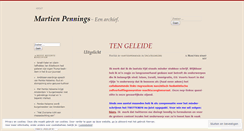 Desktop Screenshot of martienpennings.wordpress.com