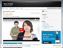 Tablet Screenshot of meraverdade.wordpress.com