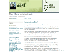 Tablet Screenshot of annesolsvik.wordpress.com