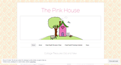 Desktop Screenshot of pinkhousetreasures.wordpress.com