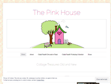 Tablet Screenshot of pinkhousetreasures.wordpress.com