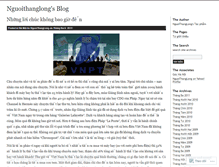 Tablet Screenshot of nguoithanglong.wordpress.com