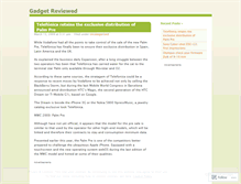Tablet Screenshot of gadgetreviewed.wordpress.com