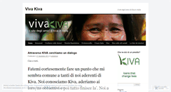 Desktop Screenshot of kivaitalia.wordpress.com