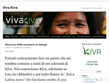 Tablet Screenshot of kivaitalia.wordpress.com