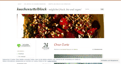 Desktop Screenshot of kuechenzettelblock.wordpress.com