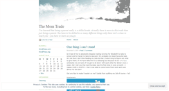 Desktop Screenshot of momtrade.wordpress.com