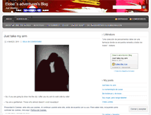 Tablet Screenshot of eloiseadventures.wordpress.com