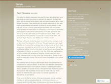 Tablet Screenshot of dariandesign.wordpress.com