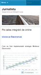 Mobile Screenshot of jurnalistu.wordpress.com