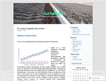 Tablet Screenshot of jurnalistu.wordpress.com