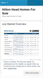 Mobile Screenshot of hiltonheadhomes.wordpress.com