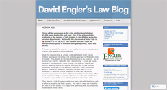 Desktop Screenshot of davidengler.wordpress.com