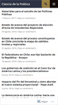 Mobile Screenshot of cienciadelapolitica.wordpress.com