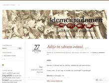 Tablet Screenshot of klemenpadomen.wordpress.com