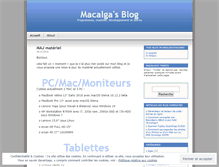 Tablet Screenshot of macalga.wordpress.com