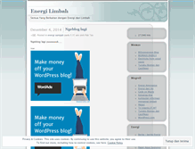 Tablet Screenshot of energilimbah.wordpress.com