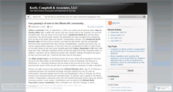 Desktop Screenshot of keefecampbell.wordpress.com