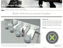 Tablet Screenshot of dxdesignbuildprojecthome.wordpress.com