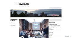 Desktop Screenshot of civiclab.wordpress.com