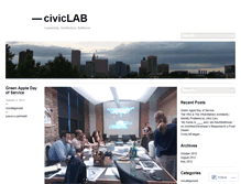 Tablet Screenshot of civiclab.wordpress.com