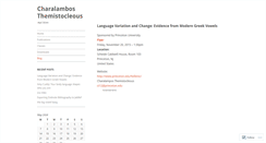 Desktop Screenshot of charalabos.wordpress.com