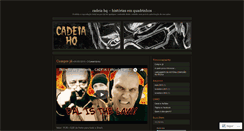 Desktop Screenshot of cadeiahq.wordpress.com