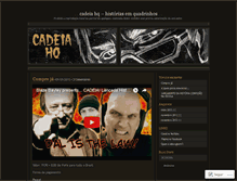 Tablet Screenshot of cadeiahq.wordpress.com