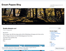Tablet Screenshot of ensampappa.wordpress.com