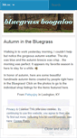 Mobile Screenshot of bluegrassboogaloo.wordpress.com
