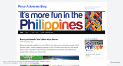 Desktop Screenshot of filipinoachievers.wordpress.com