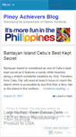 Mobile Screenshot of filipinoachievers.wordpress.com