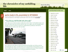 Tablet Screenshot of antkillingghostofsparta.wordpress.com