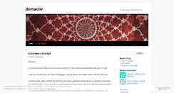 Desktop Screenshot of domactiv.wordpress.com