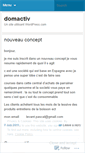 Mobile Screenshot of domactiv.wordpress.com
