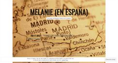 Desktop Screenshot of melanieenespana.wordpress.com