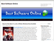 Tablet Screenshot of bestsoftwareonline.wordpress.com