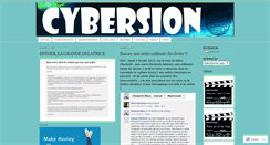 Desktop Screenshot of cybersion.wordpress.com